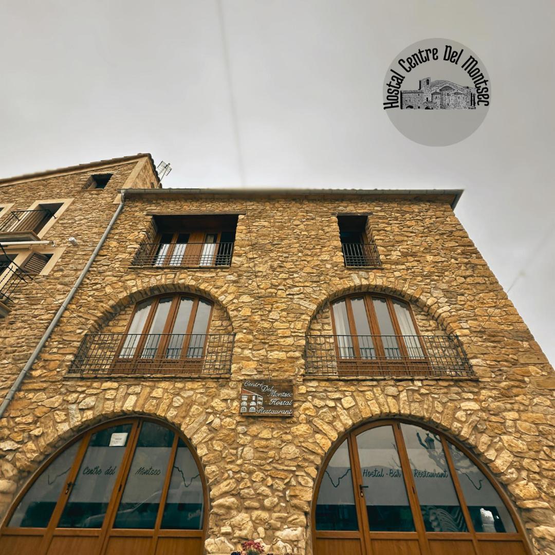 Hostal Centre Del Montsec Llimiana Exterior foto
